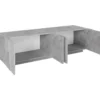 Mobile Moderno Cemento Porta TV 160 Basso Soggiorno Anta Battente Credenza
