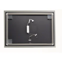 Moderno Specchio da Bagno con Illuminazione a Led Rettangolare 100x70