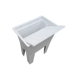 Monoblocco Mobile Lavatoio 60x42 Pilozzo da Esterno Acquaio in Resina