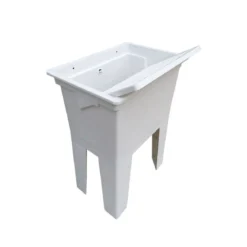 Monoblocco Mobile Lavatoio 60x42 Pilozzo da Esterno Acquaio in Resina