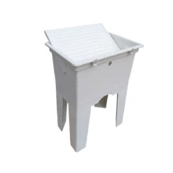 Monoblocco Mobile Lavatoio 60x42 Pilozzo da Esterno Acquaio in Resina