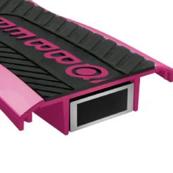 Monopattino Bimbi 2 Ruote Rosa Rubino Manubrio Regolabile Ruote LED