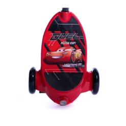Monopattino Elettrico Cars con Bolle Sapone Scooter a Spinta 3 Ruote per Bambini