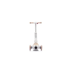 Monopattino Elettrico per Bambini Beige Deluxe con Protezioni