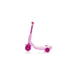 Monopattino Elettrico per Bambini Rosa Deluxe con Protezioni