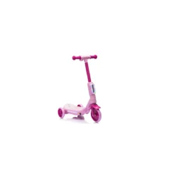 Monopattino Elettrico per Bambini Rosa Deluxe con Protezioni