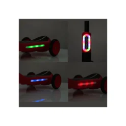 Monopattino Elettrico per Bambini Rosa Deluxe con Protezioni