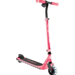 Monopattino Elettrico 2 Ruote per Bambini 80W Regolabile Rosa Corallo