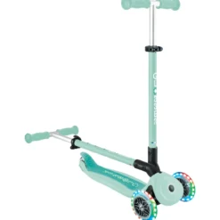 Monopattino Evolutivo 3 in 1 Verde Menta con Luci LED Sterzo 360