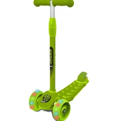 Monopattino per Bambini a 3 Ruote Luminose Altezza Regolabile Max 20kg