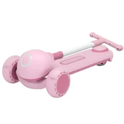 Monopattino per Bambini a 3 Ruote Luminose Manubrio Ergonomico Rosa