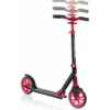 Monopattino per Bambini 8+ Nero Rosso con Ruote Grandi Fino a 100 kg