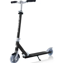 Monopattino per Bambini 6+ Nero Leggero Regolabile 100kg in Alluminio