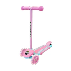Monopattino per bambini Rosa Speedy a 3 Ruote luminose