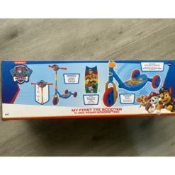 Monopattino per Bambini 3 Ruote Paw Patrol Manubrio Regolabile