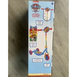 Monopattino per Bambini 3 Ruote Paw Patrol Manubrio Regolabile