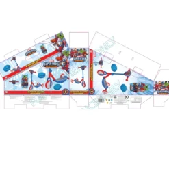 Monopattino per Bambini 3 Ruote Avengers Marvel Manubrio Regolabile