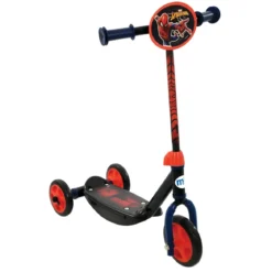 Monopattino per Bambini 3 Ruote Spiderman Marvel Manubrio Regolabile