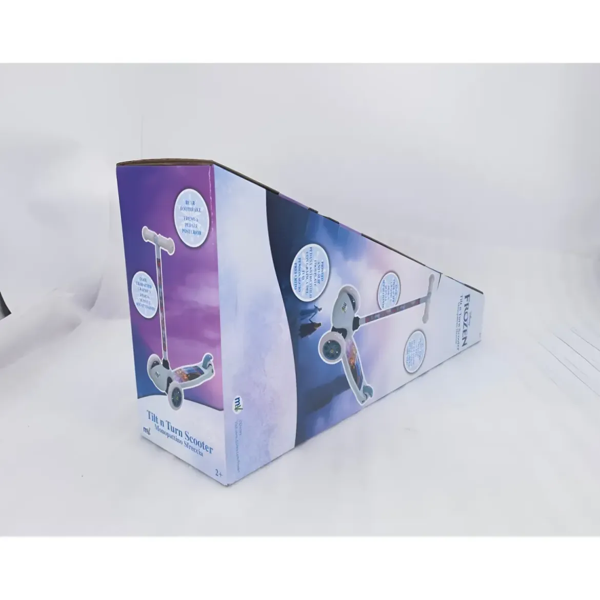 Monopattino per Bambini 3 Ruote Frozen Disney con Manubrio Regolabile