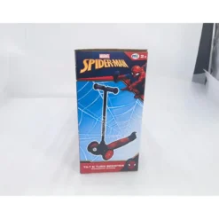 Monopattino per Bambini 3 Ruote Spiderman Marvel Manubrio Regolabile