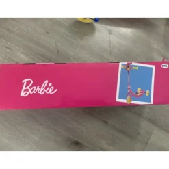 Monopattino per Bambini 3 Ruote Barbie Rosa Manubrio Regolabile