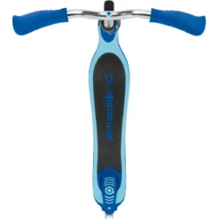Monopattino per Bimbi 2 Ruote Blu Navy Manubrio Regolabile Ruote LED