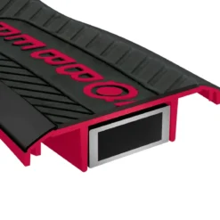 Monopattino per Bimbi 2 Ruote Rosso Manubrio Regolabile Ruote LED