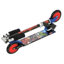 Monopattino Pieghevole Bambini Avengers 2 Ruote Manubrio Regolabile