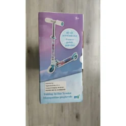 Monopattino Pieghevole Bambini Frozen 2 Ruote Manubrio Regolabile