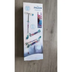 Monopattino Pieghevole Bambini Frozen 2 Ruote Manubrio Regolabile