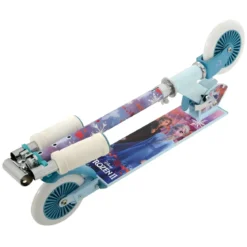 Monopattino Pieghevole Bambini Frozen 2 Ruote Manubrio Regolabile