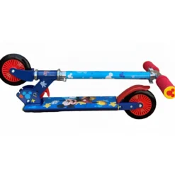 Monopattino Pieghevole Bambini Topolino 2 Ruote Manubrio Regolabile