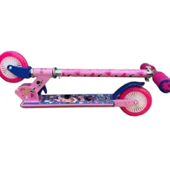 Monopattino Pieghevole Bambini Minnie 2 Ruote Manubrio Regolabile