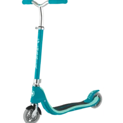 Monopattino Regolabile Bambini 6+ a 2 Ruote 100 kg Verde Acqua Robusto