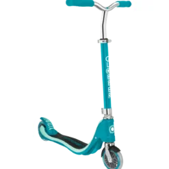 Monopattino Regolabile Bambini 6+ a 2 Ruote 100 kg Verde Acqua Robusto