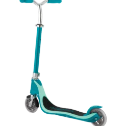 Monopattino Regolabile Bambini 6+ a 2 Ruote 100 kg Verde Acqua Robusto