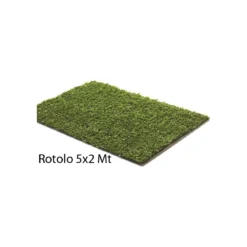 Moquette Erba Finta Rotolo Prato 5x2 Metri 8mm Tappeto Sintetico Manto Erboso