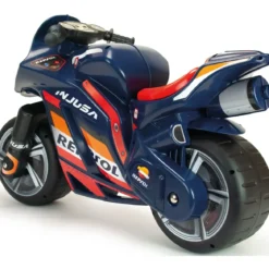 Moto Cavalcabile a Spinta Bambini XL Blu Licenza Repsol Ruote Larghe