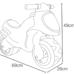 Moto Cavalcabile Minnie per Bambini Ride On Licenza Disney