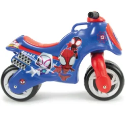 Moto Cavalcabile per Bambini per Equilibrio Blu Spidey Marvel Max 30kg