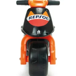 Moto Cavalcabile per Bambini Nero Arancione Licenza Repsol Racing