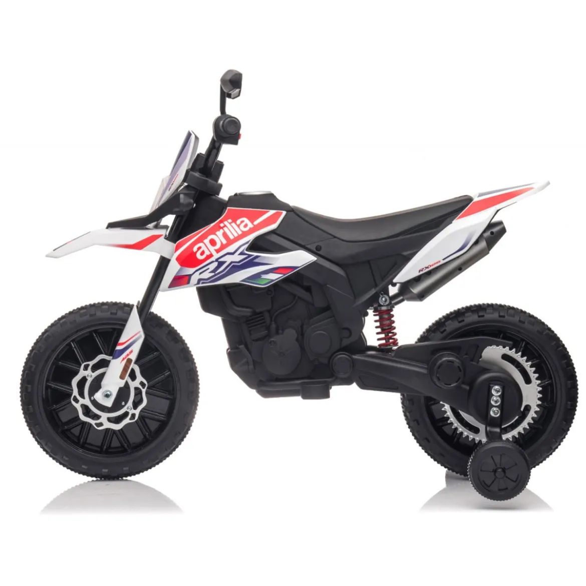 Moto Elettrica da Bambino Aprilia Motocross RX125 a Batteria