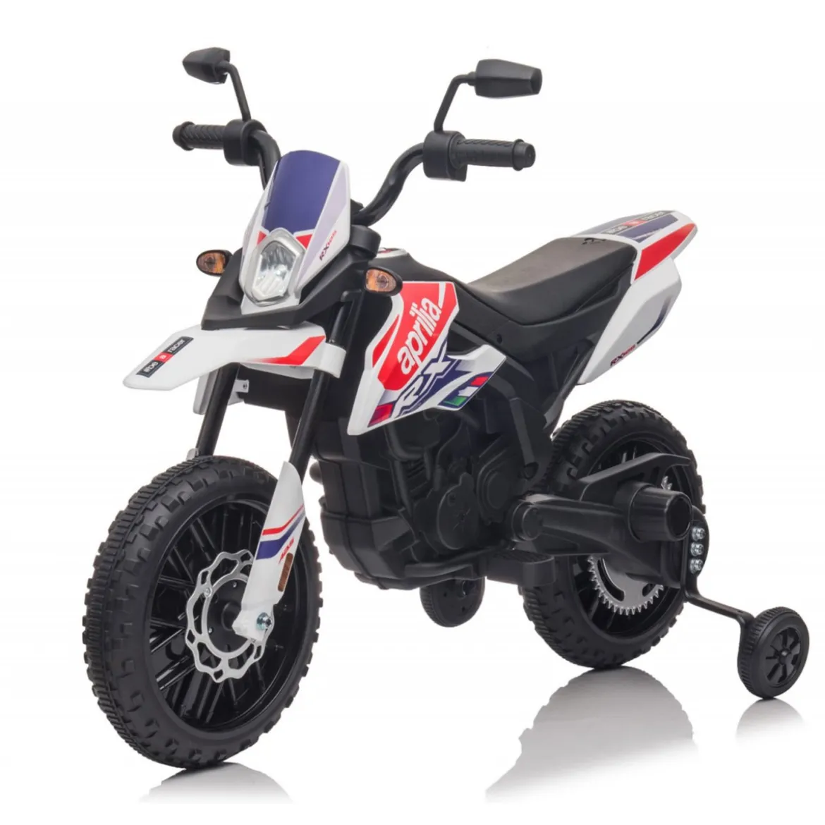 Moto Elettrica da Bambino Aprilia Motocross RX125 a Batteria