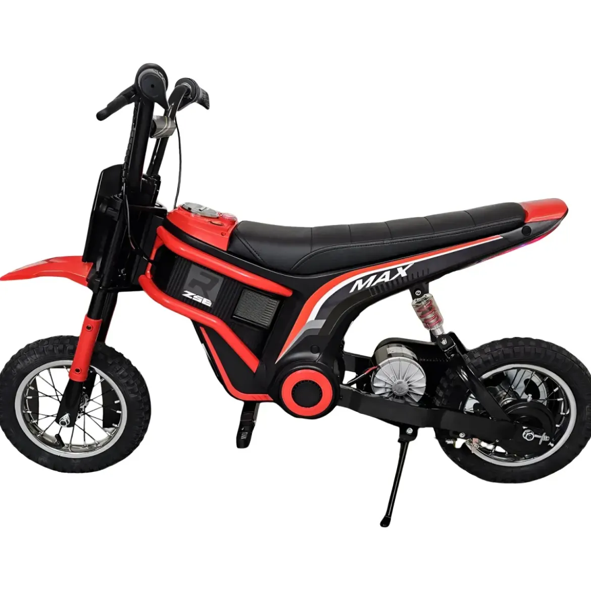 Moto Elettrica per Bambini a Batteria Moto Cross 24 V Cavalcabile Rossa