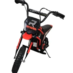 Moto Elettrica per Bambini a Batteria Moto Cross 24 V Cavalcabile Rossa