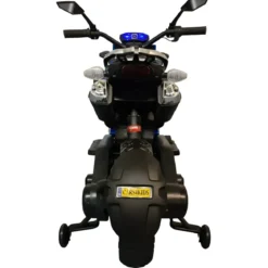Moto Elettrica per Bambini a Batteria Moto Cross 12V Blu Metallizzato