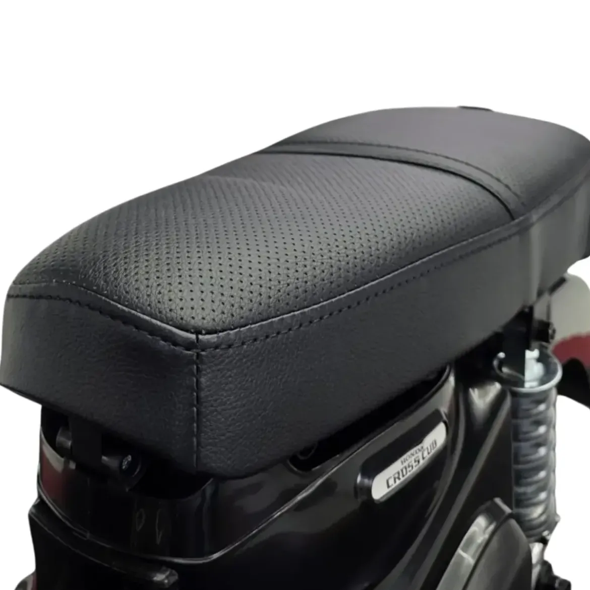 Moto Elettrica per Bambini Honda Cross Cub 110 12V Nero Ruote Laterali