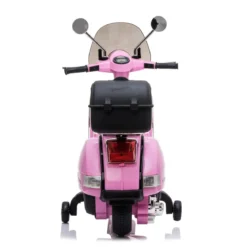 Moto Elettrica per Bambini Piaggio Vespa PX 150 Rosa a Batteria 12 V