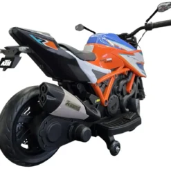 Moto Elettrica per Bambini 12V KTM 1290 Superduke 2 Motori Ruote EVA