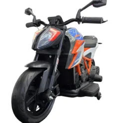 Moto Elettrica per Bambini 12V KTM 1290 Superduke 2 Motori Ruote EVA